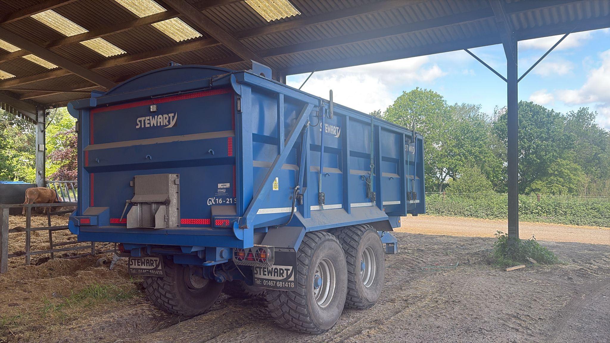 2022 Stewart GX16 – 21S Tipping Trailer
